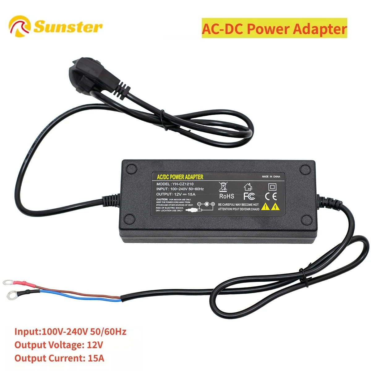 A041 Adapter Power Cord Supply AC100V-240V to DC 12V - Image 3