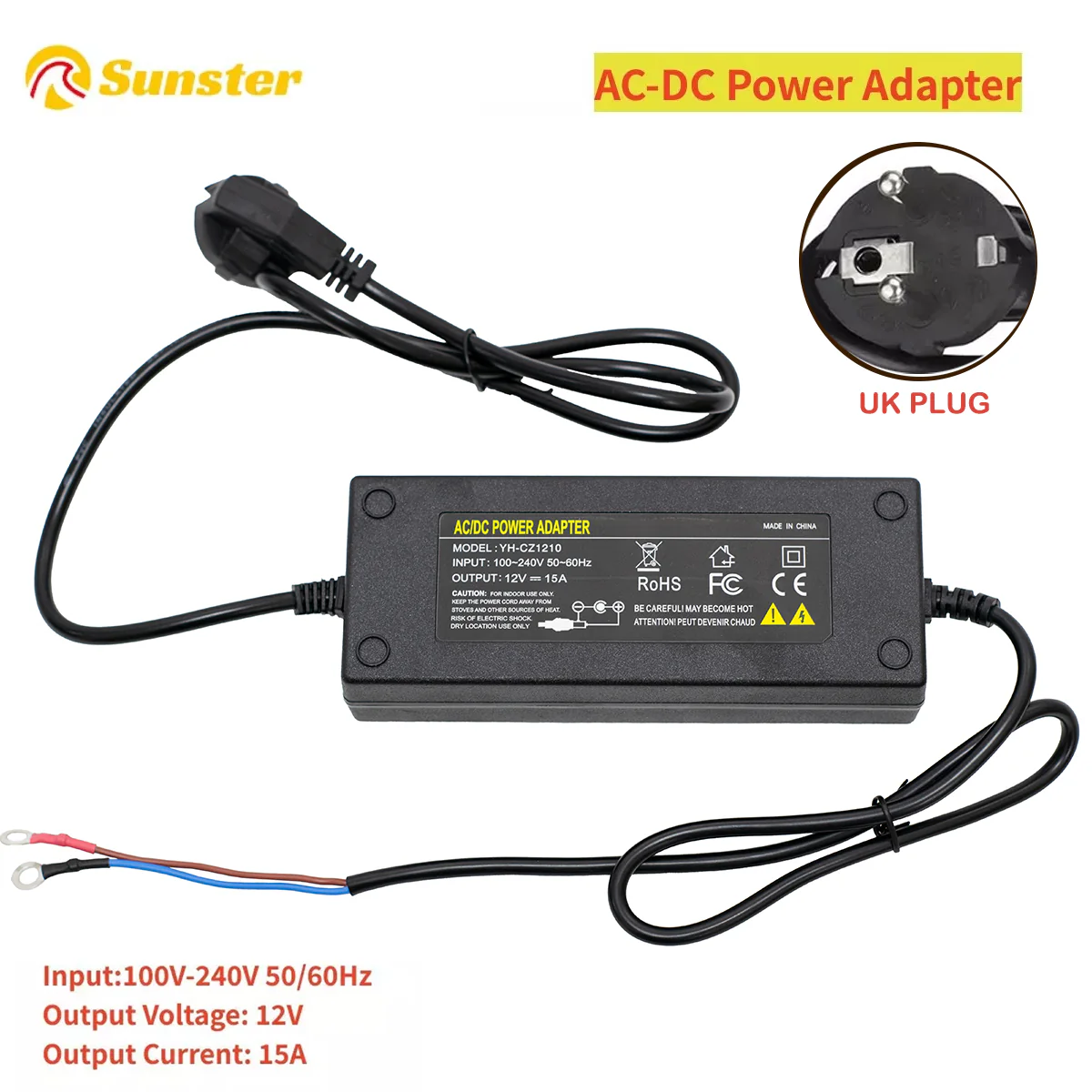 A041 Adapter Power Cord Supply AC100V-240V to DC 12V - Image 6