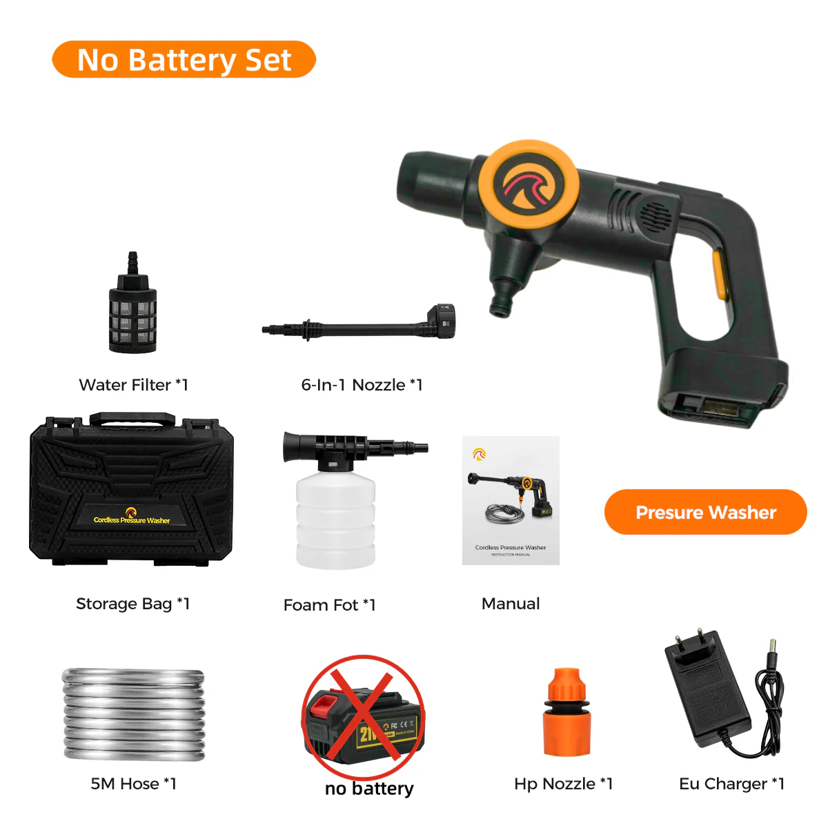 Sunster S-H2 Brushless High Pressure Washer - Image 13
