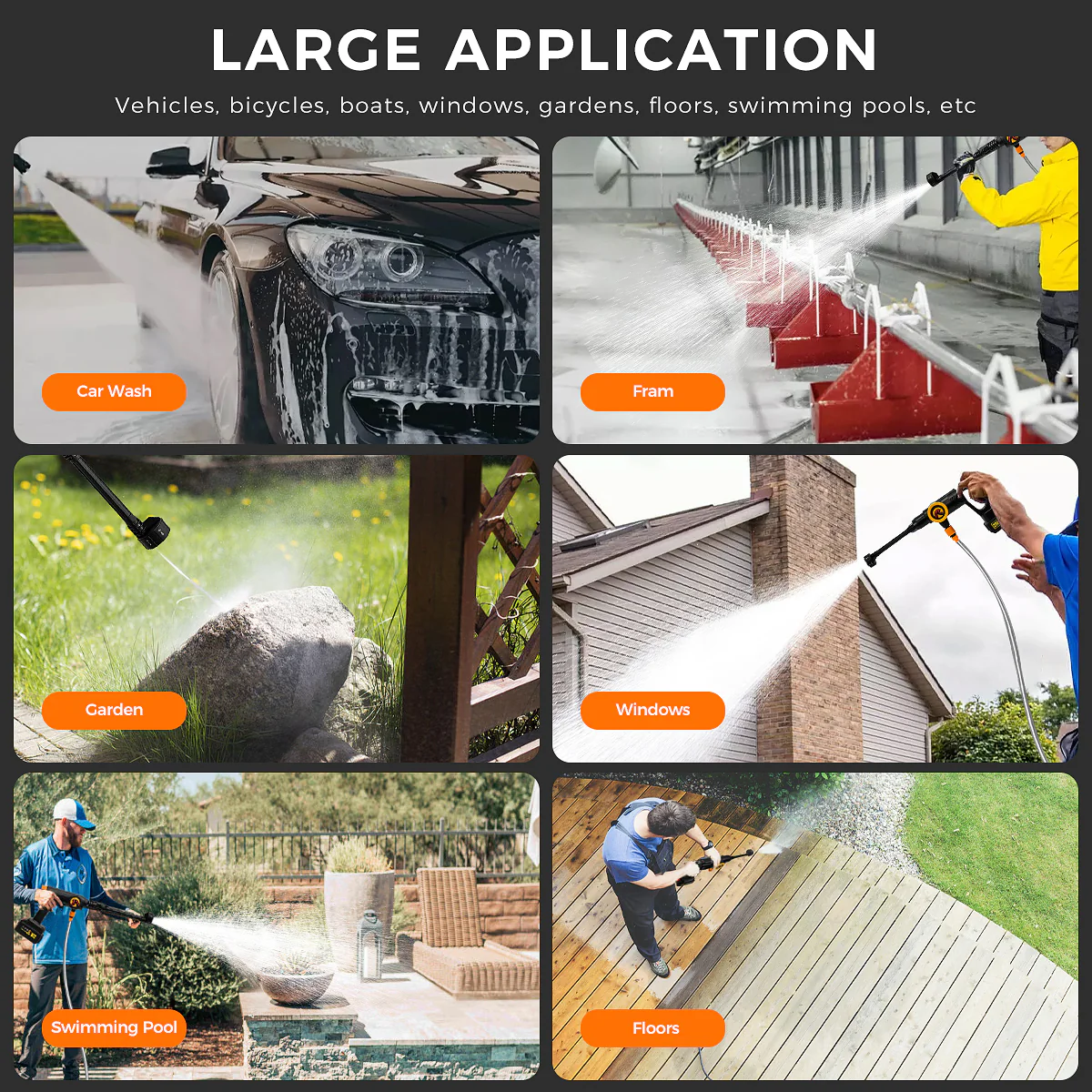 Sunster S-H2 Brushless High Pressure Washer - Image 4