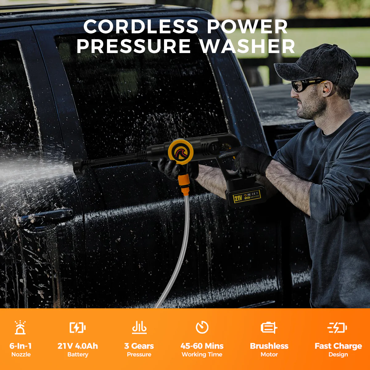 Sunster S-H2 Brushless High Pressure Washer - Image 8