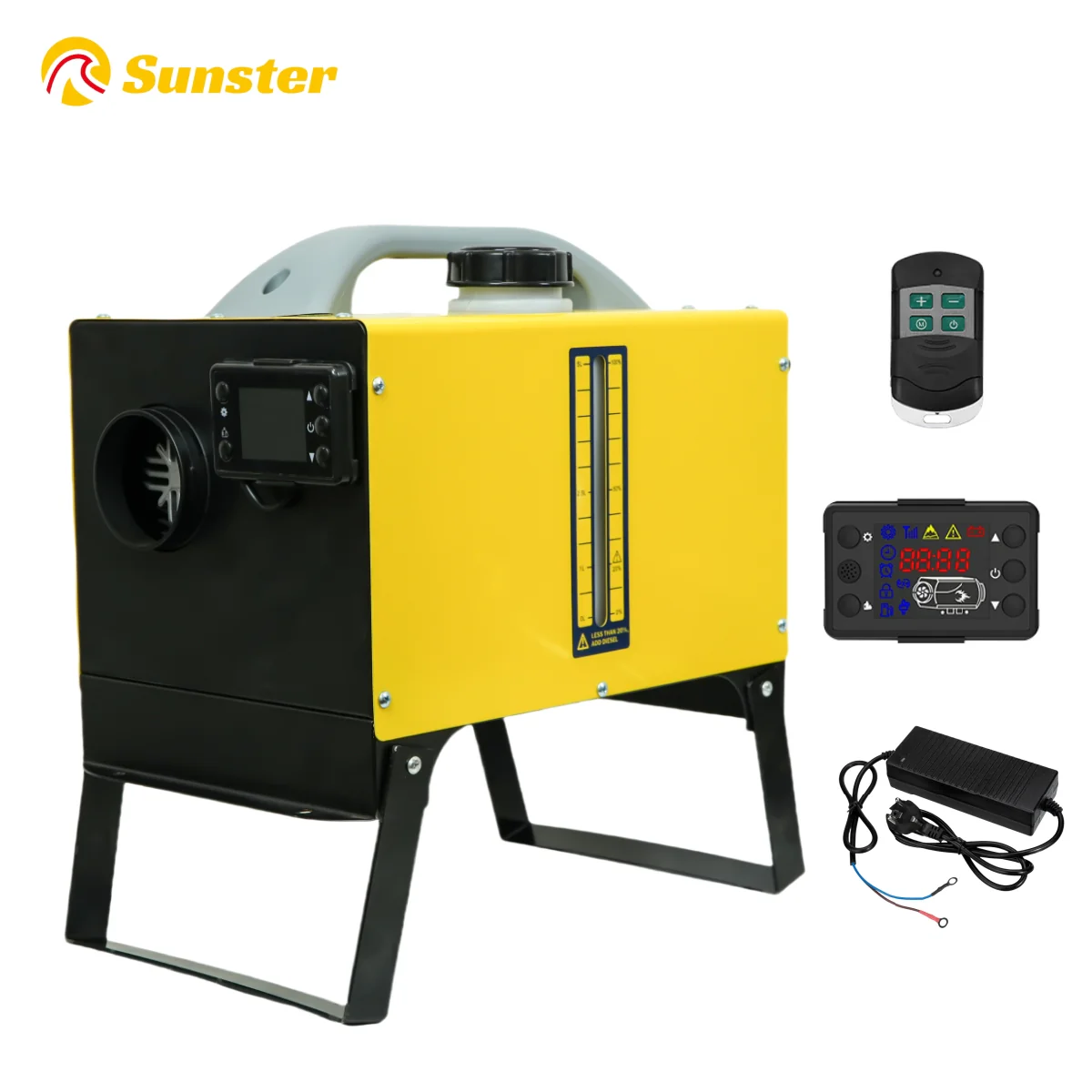 Sunster A2013ST Diesel Heater 8KW 12/24V 110-240V, All in One Classic Version - Image 3