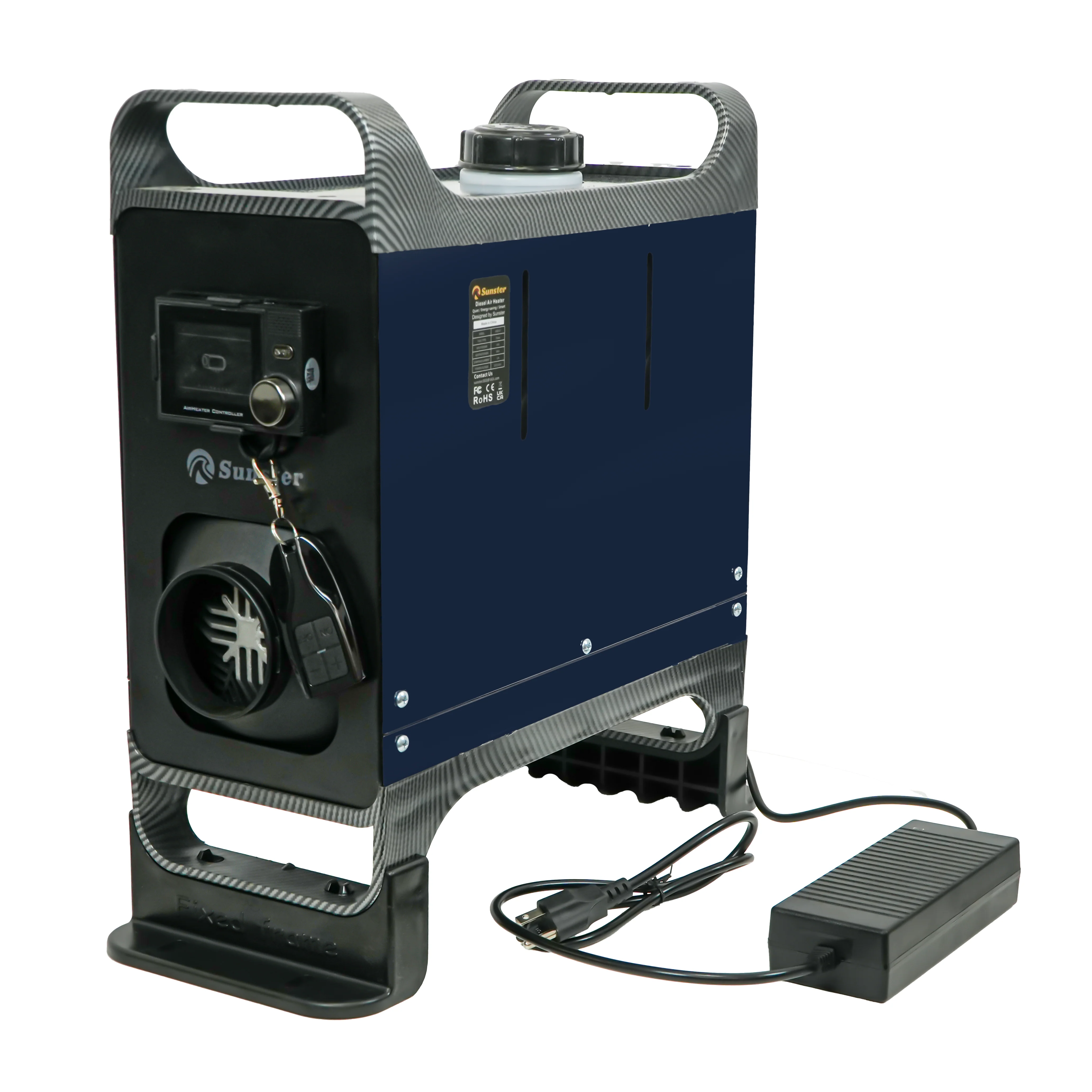 Sunster A2302BL Diesel Heater 8KW 12/24V 110-240V, All In One Bluetooth Version - Image 15