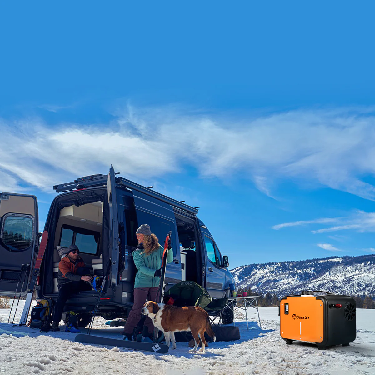 Sunster A2309H Diesel Heater 8KW 12/24V 110-240V, All In One Bluetooth Version - Image 10