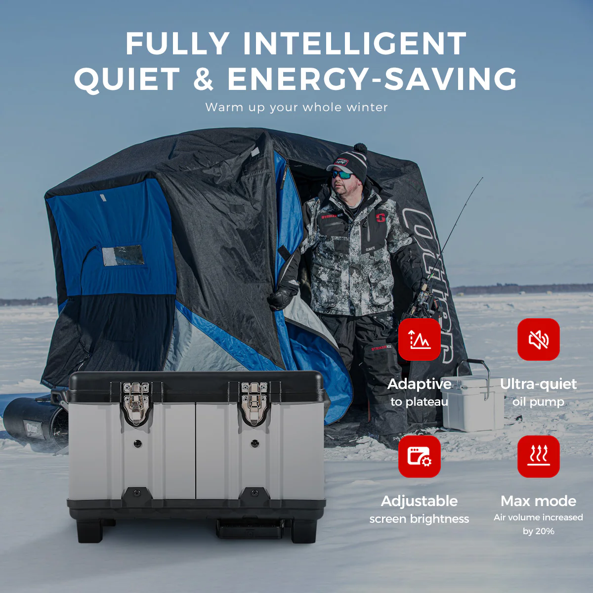 Sunster TB10 Diesel Heater 8KW 12/24V 110-240V, ToolBox Bluetooth Upgrade Version - Image 15