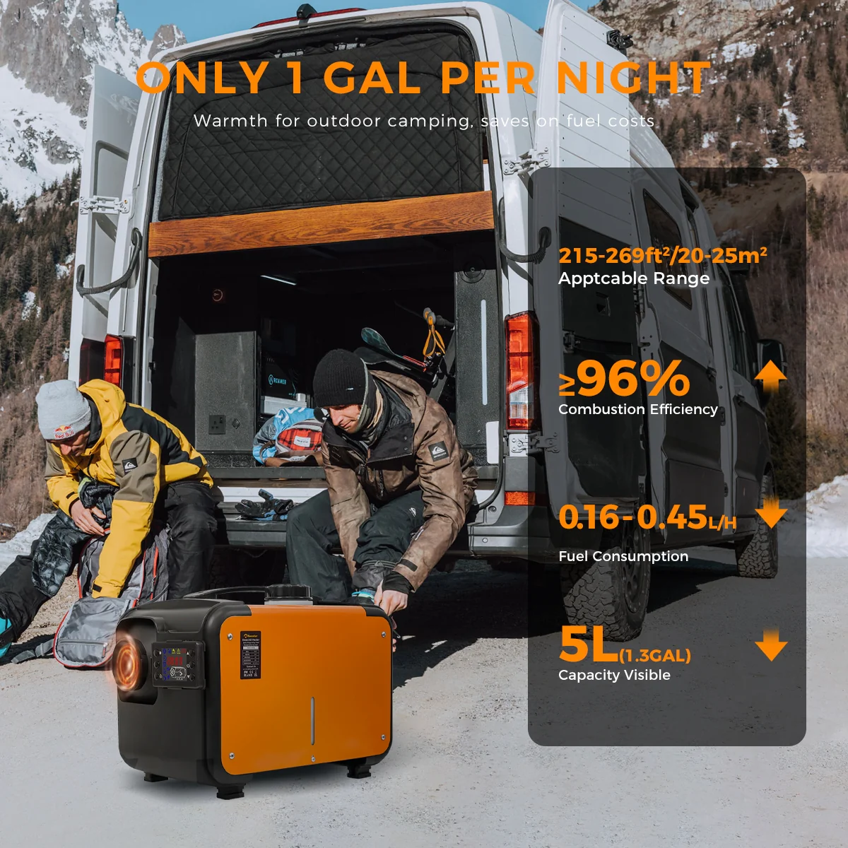 Sunster A2013H Diesel Heater 8KW 12/24V, All in One Classic Version - Image 13