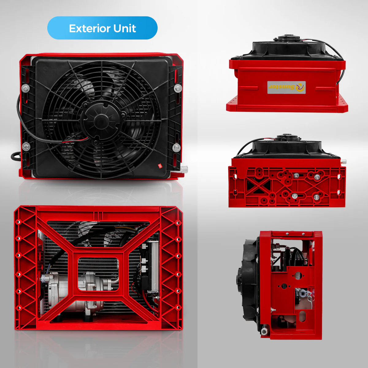 Sunster S-AC2 RV Air Conditioner 12V/24V Efficient Cooling - Image 5