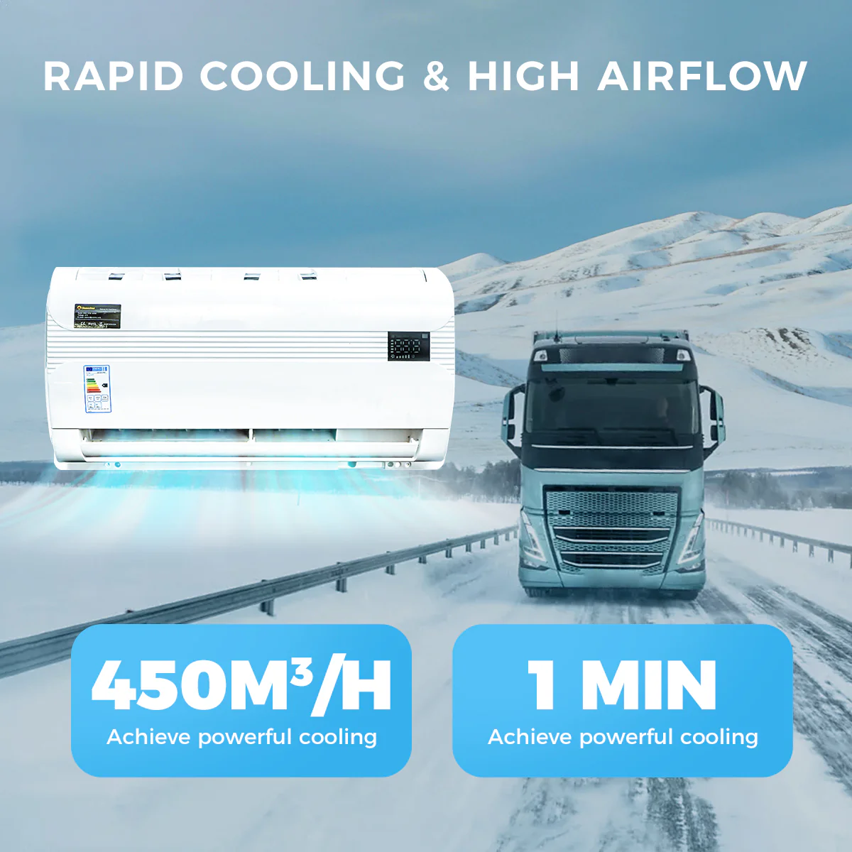 Sunster S-AC2 RV Air Conditioner 12V/24V Efficient Cooling - Image 7