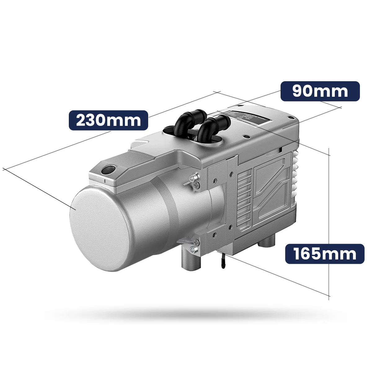 Sunster WTD1 Plumbing Water Heater 5KW 12V, Gasoline/Diesel - Image 3